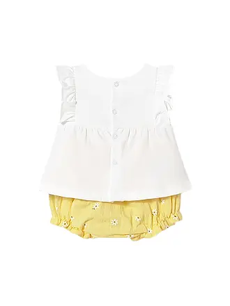 MAYORAL | Ensemble bébé 2 pièces T-shirt et short | gelb